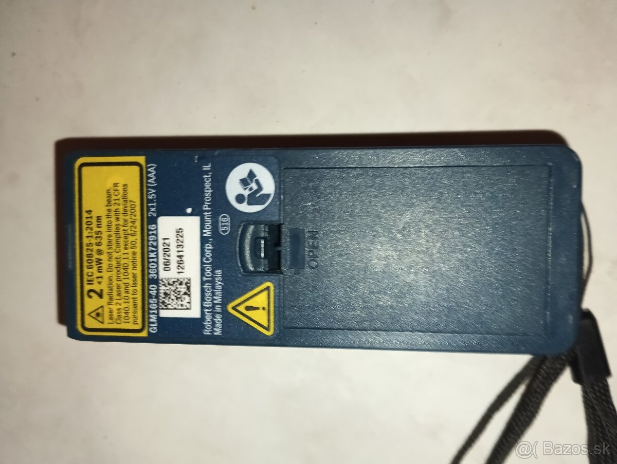 Laserový merač vzdialeností Bosch