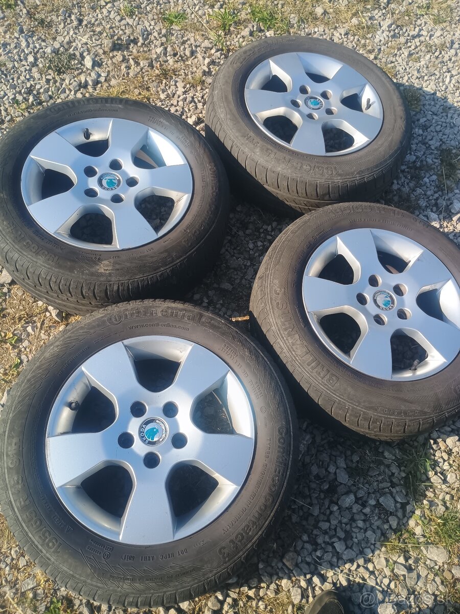 Škoda Octavia 2 Alu Disky.