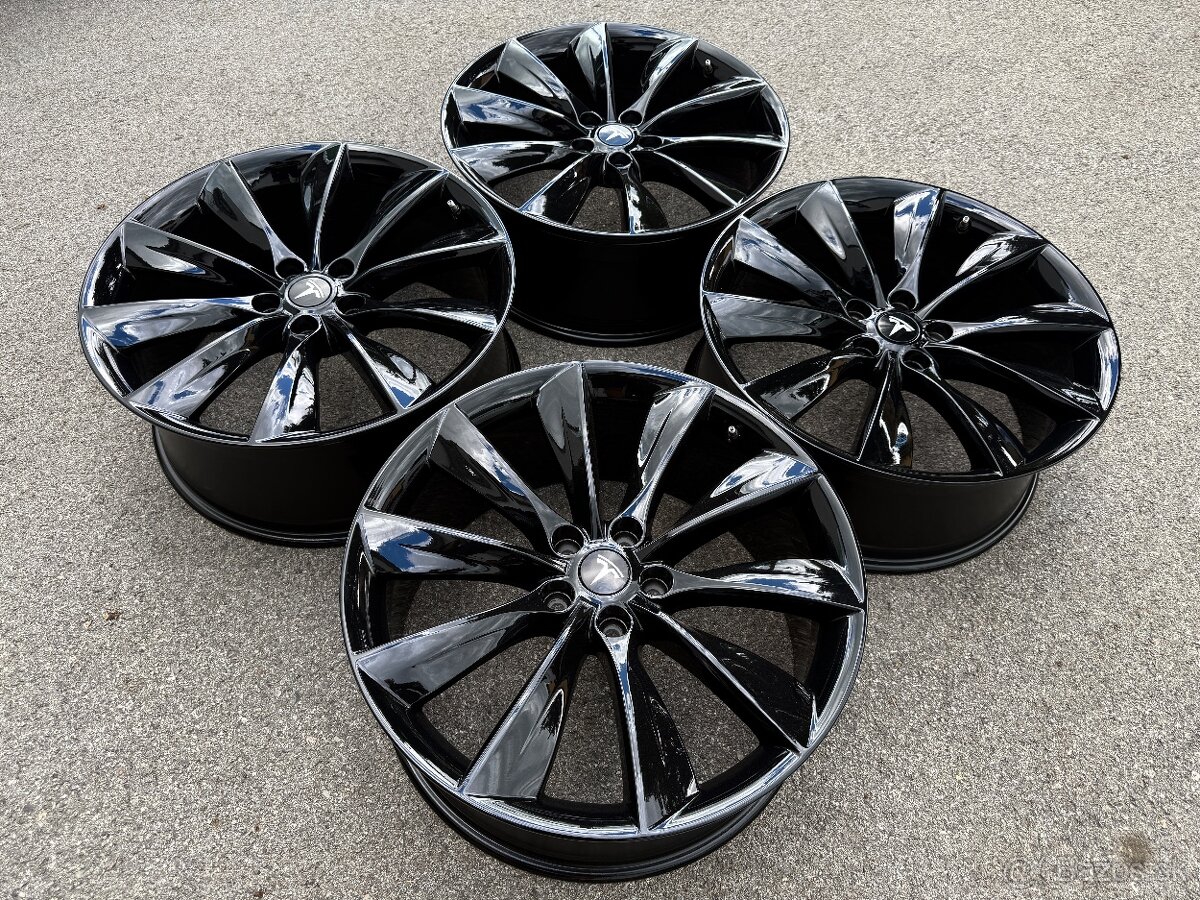 ORIGINAL TESLA MODEL S DISKY R21 dvojrozmer TOP