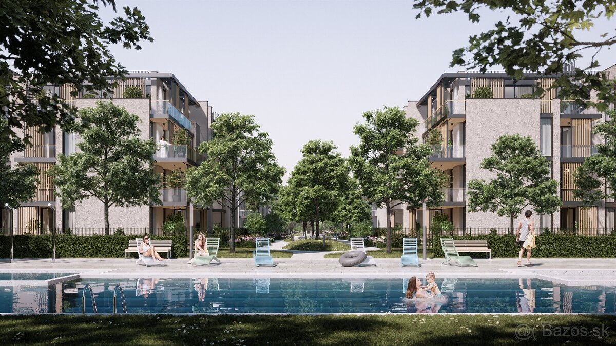 3-IZB 93 M2 S BAZÉNOM A TOP VÝHĽADOM NA LODENICU