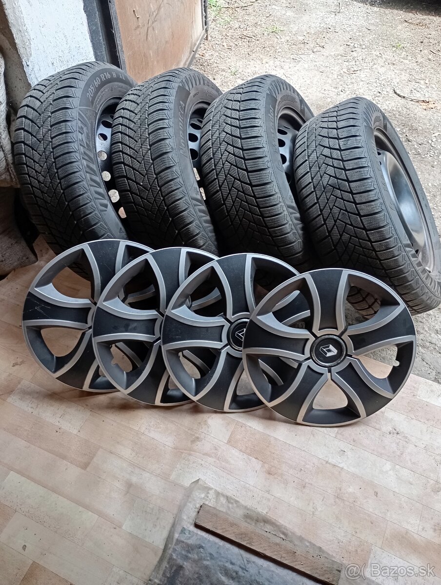 Pneumatiky s diskom 205x60/R16