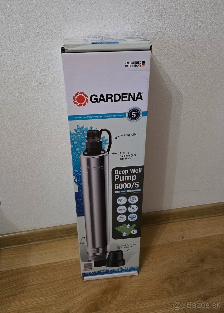 Čerpadlo pre hlboké studne Gardena 1492-20