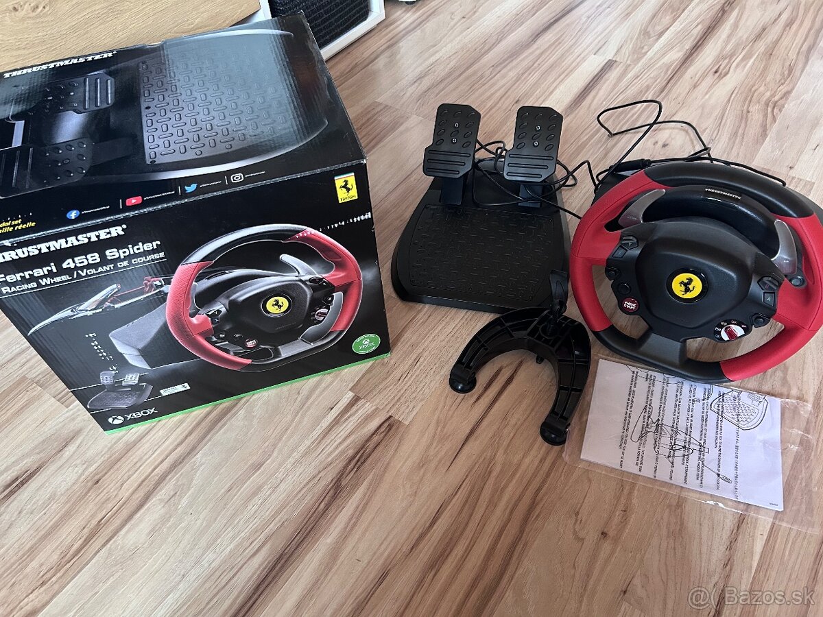 Herný volant- Thrustmaster Ferrari 458 Spider