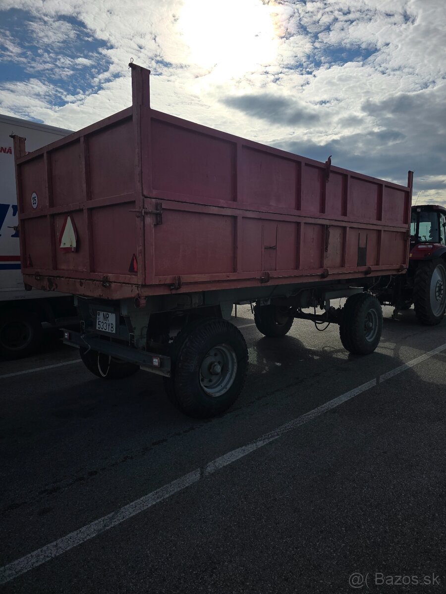 Vlečka, príves 9 ton