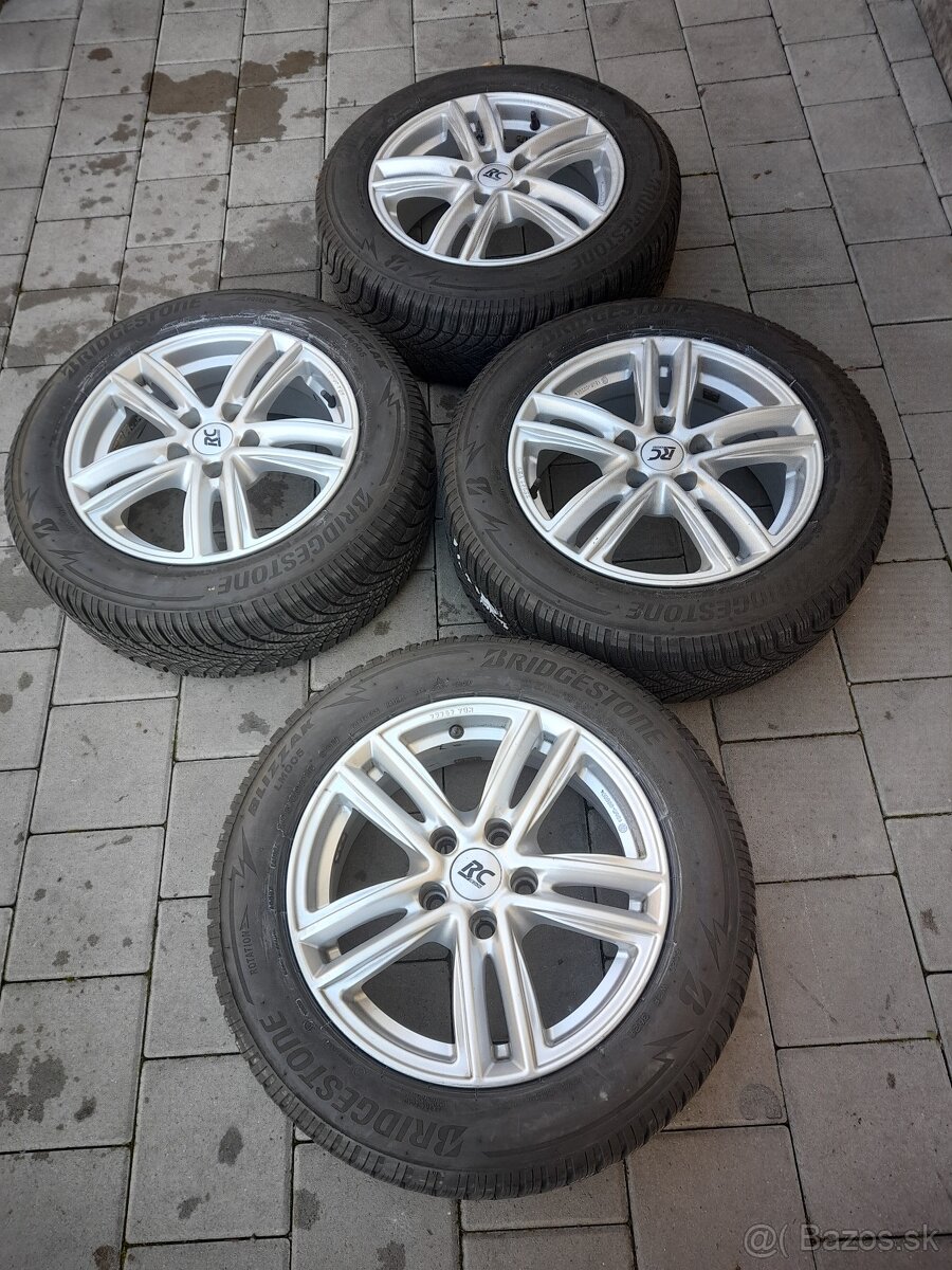 Predam alu 5x112-16 s pneu 205/60-16 alhambra,pasat,sharan,y