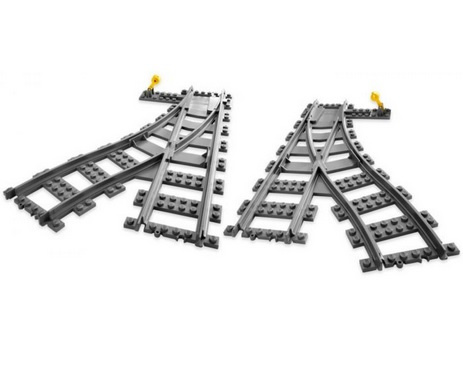 ORIGINAL ® LEGO CITY vlakove kolajnice