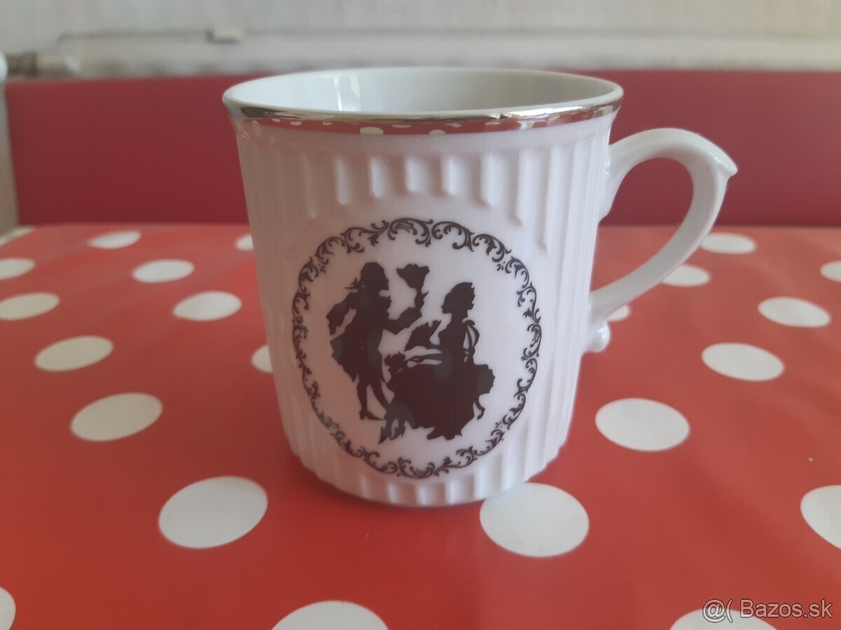 Šálky, sada, súprava, Dubí, vzor Mozart