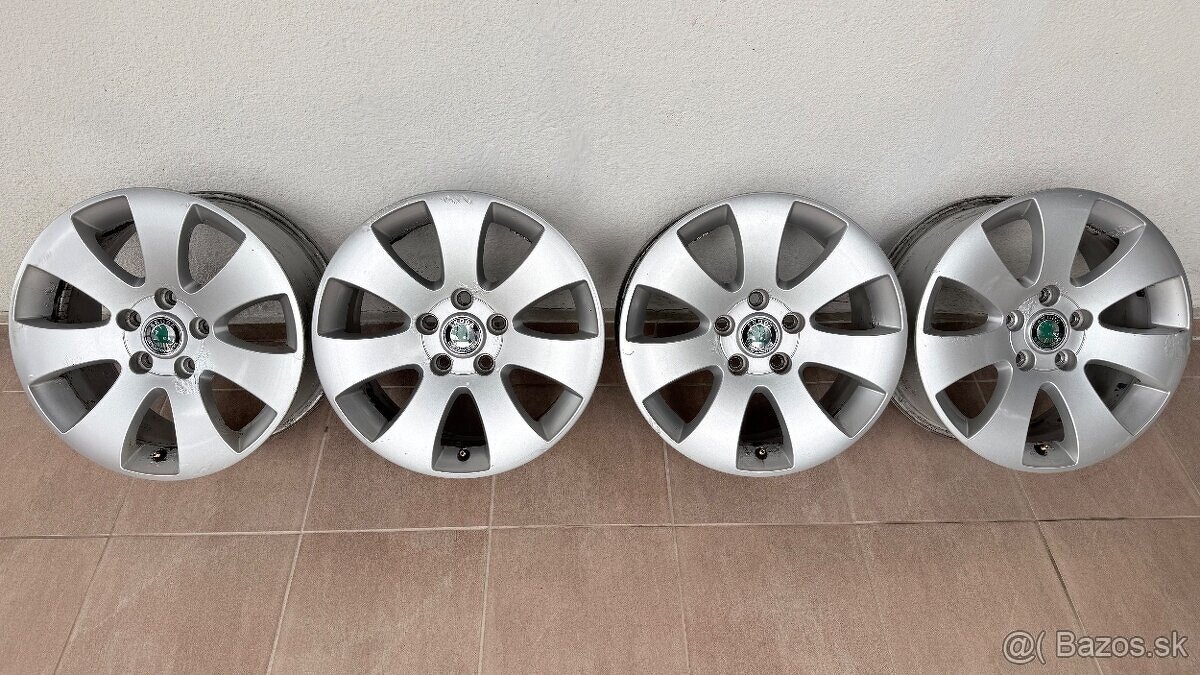 Elektróny Škoda 5x112 R16