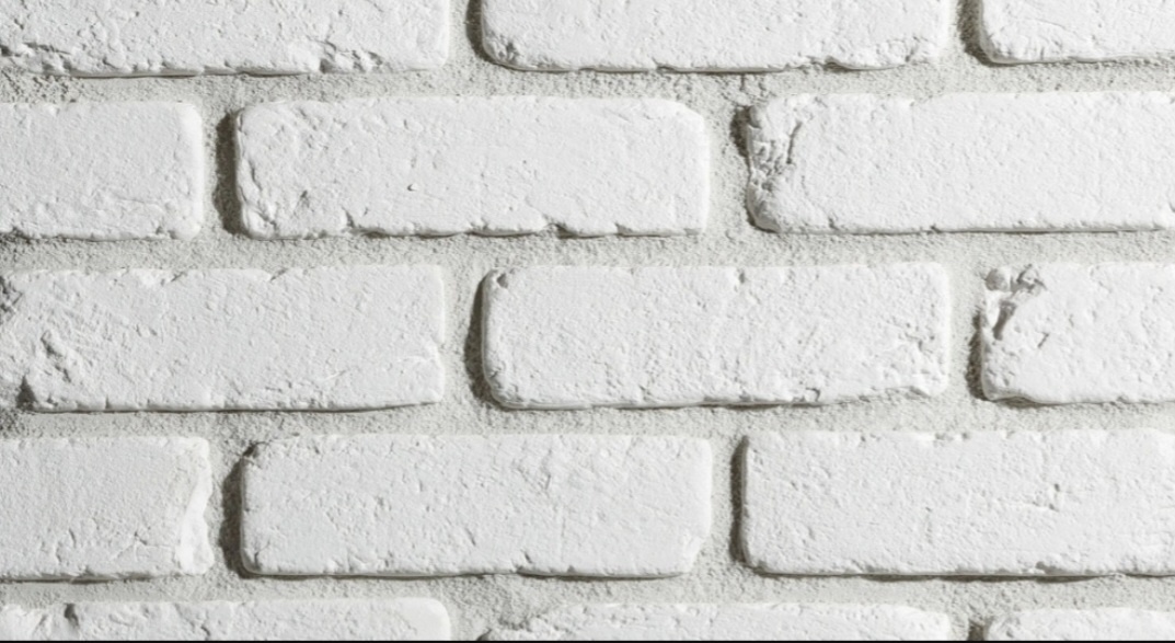 Sadrovy obklad v imitacii tehly