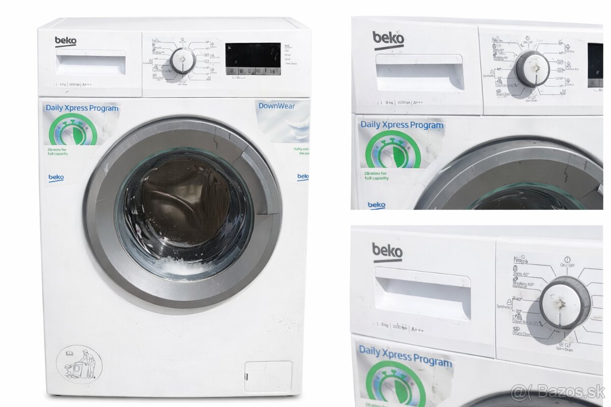 Predám práčku Beko WTE6511BS SLIM