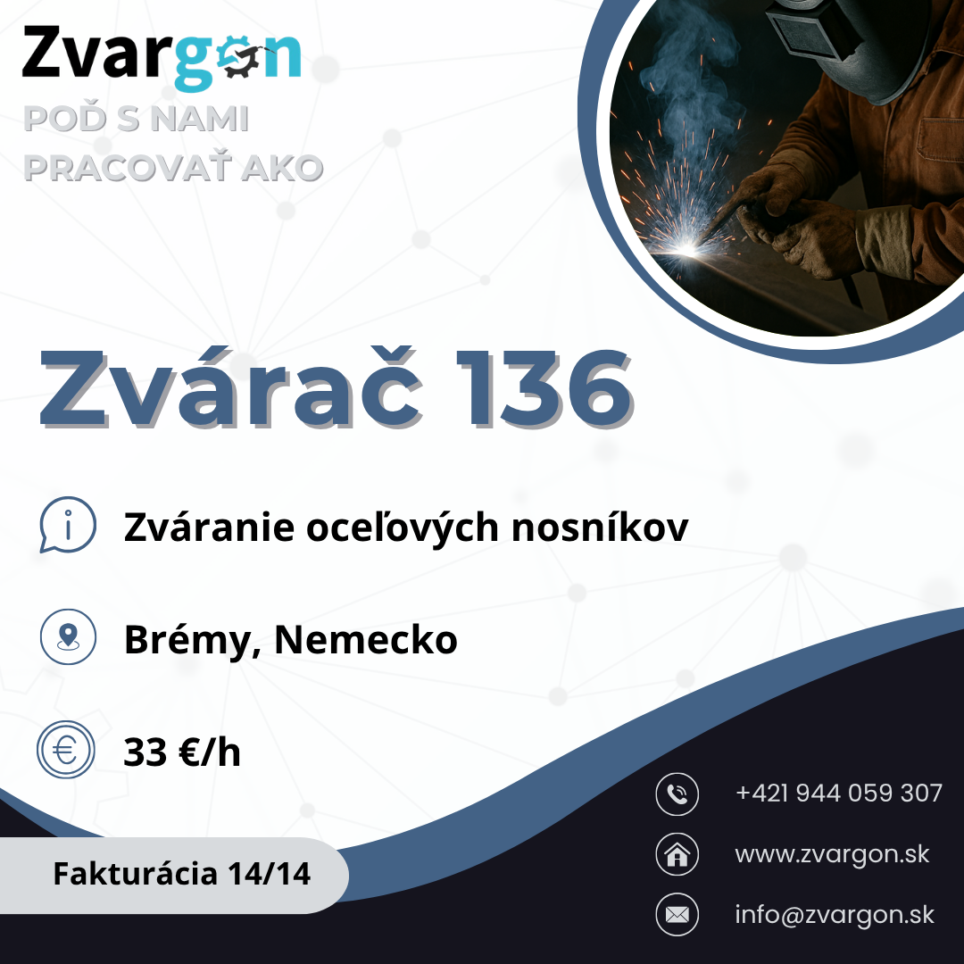 Zvárač 136 - Brémy