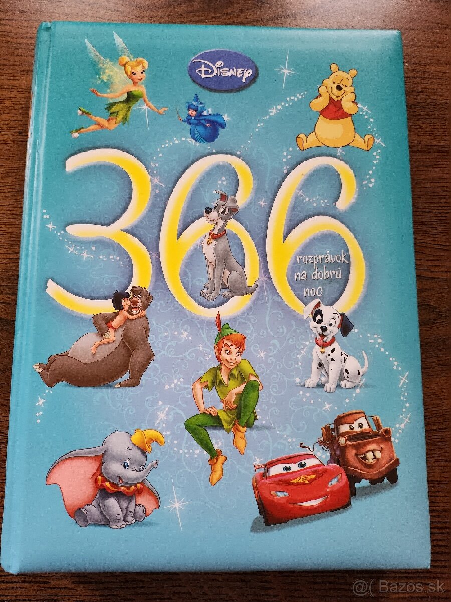 Knižka 366 rozprávok Disney