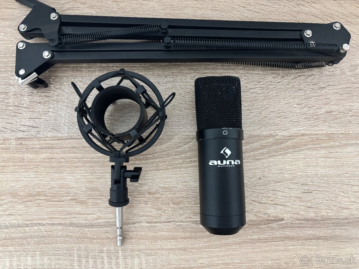 Herný mikrofón AUNA Multimedia – profi set za super cenu