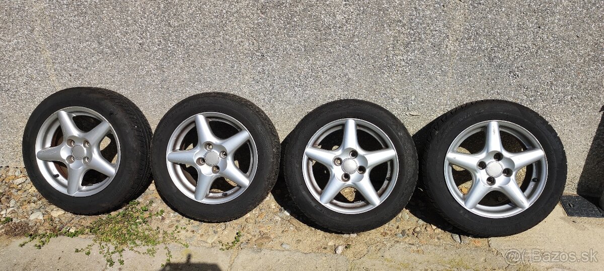 Letné pneumatiky na diskoch Toyota Yaris