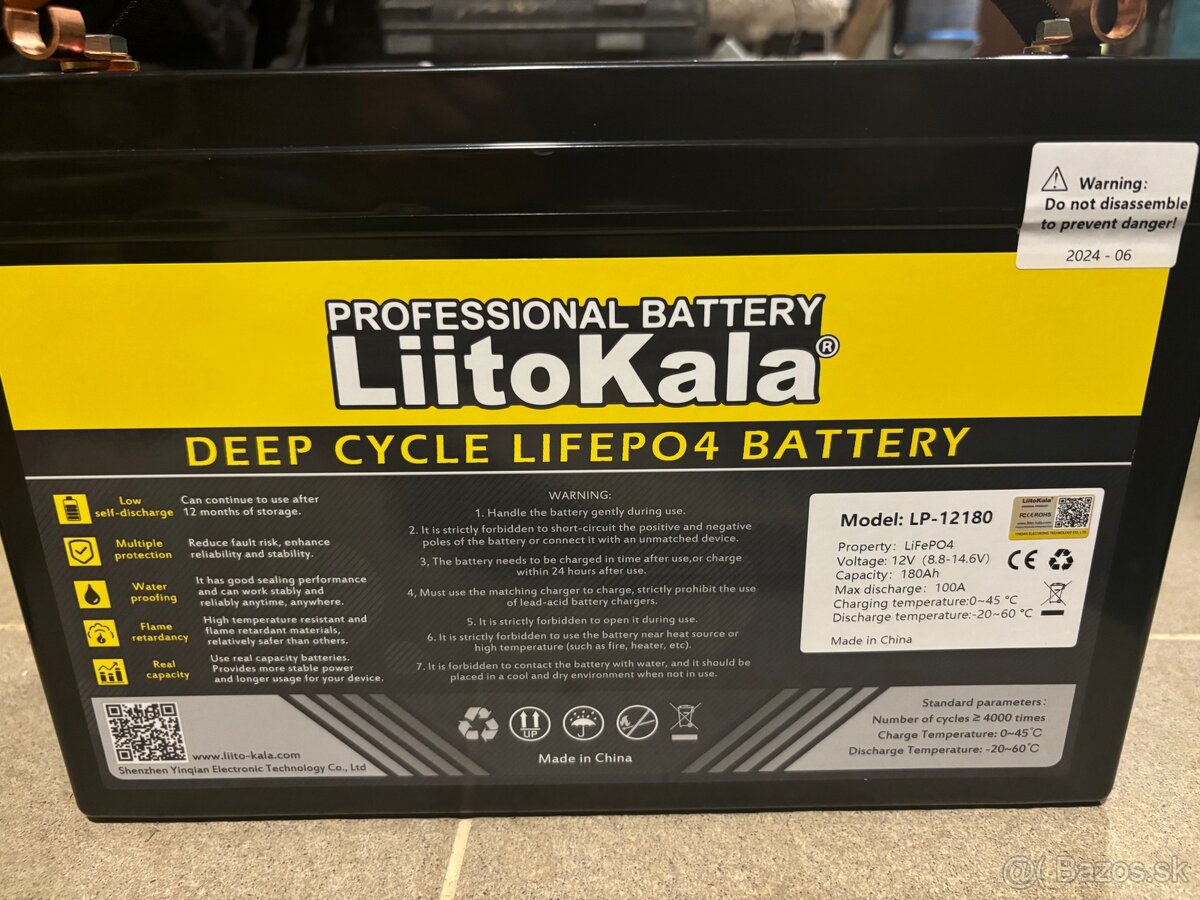 Lifepoi4 bateria
