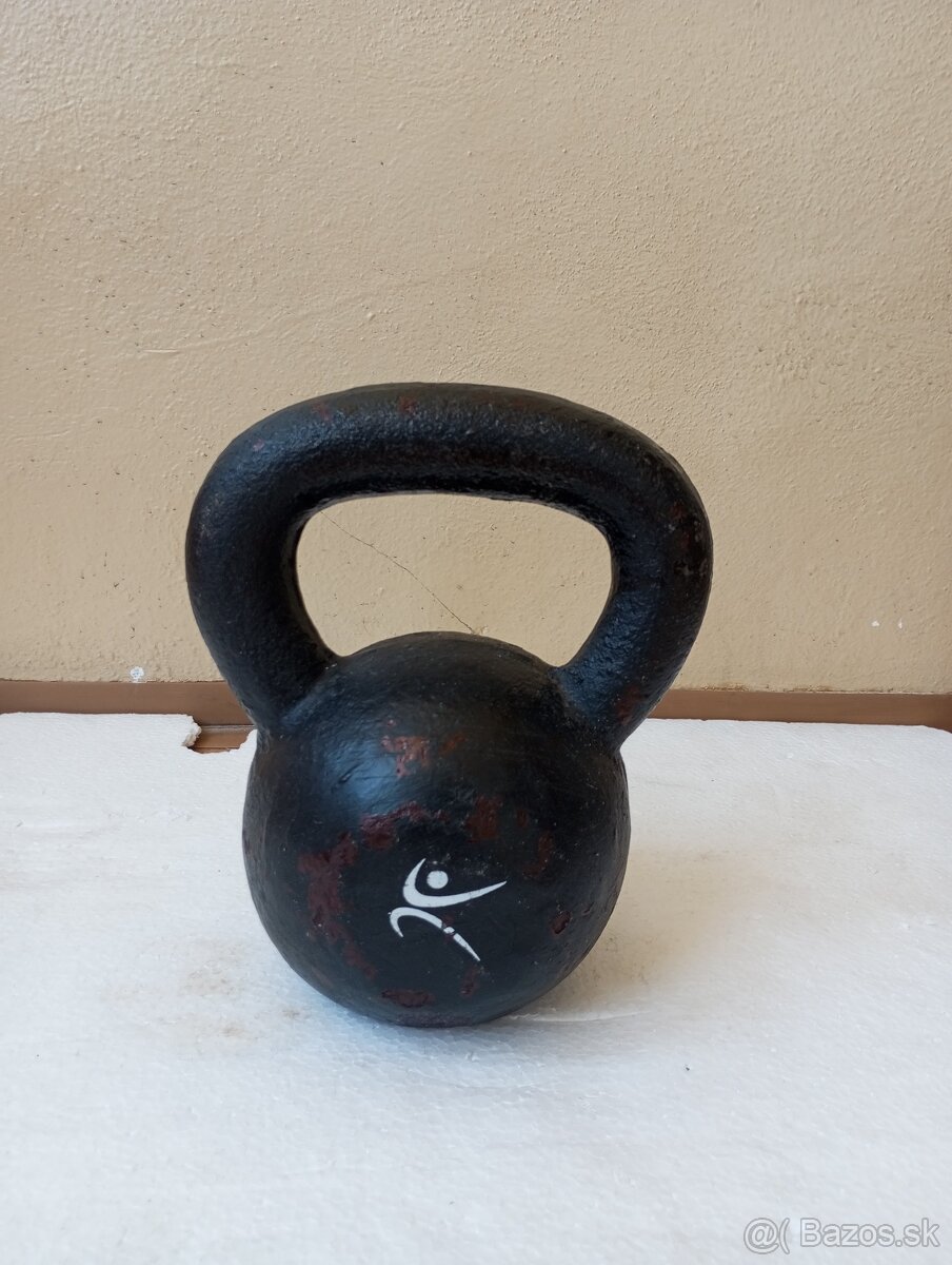 Železný/Liatinový Kettlebell LIFEFIT 20 kg