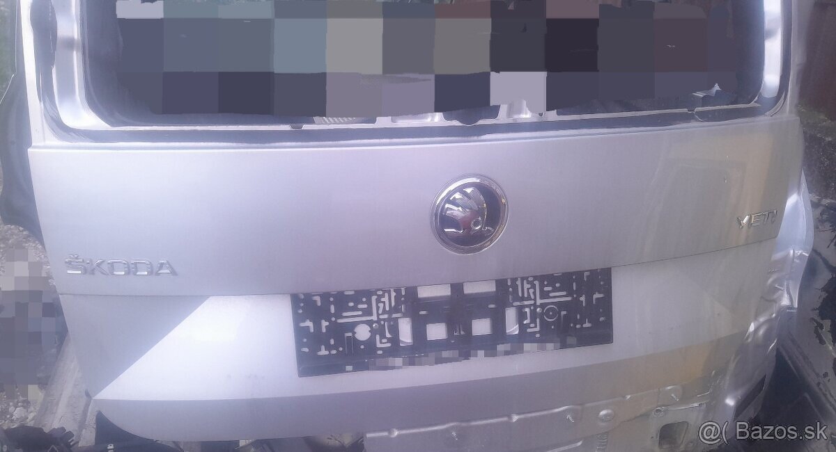 Skoda Yeti kufrove dvere