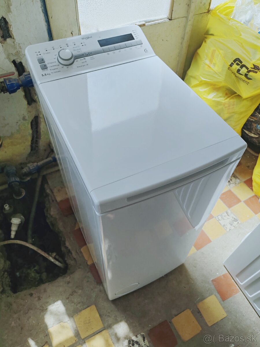 Predám práčku Whirlpool 5,5kg