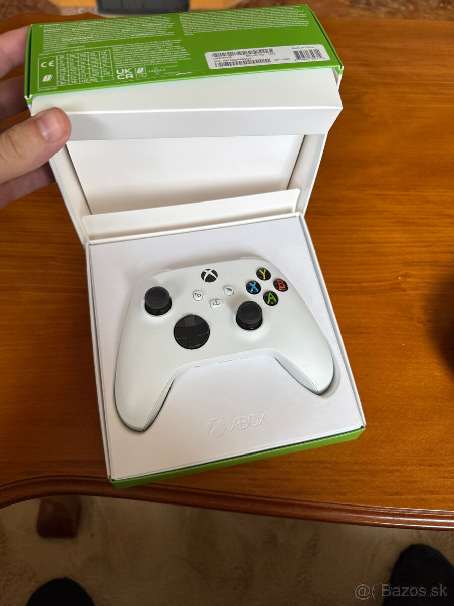 Xbox ovládač biely nový