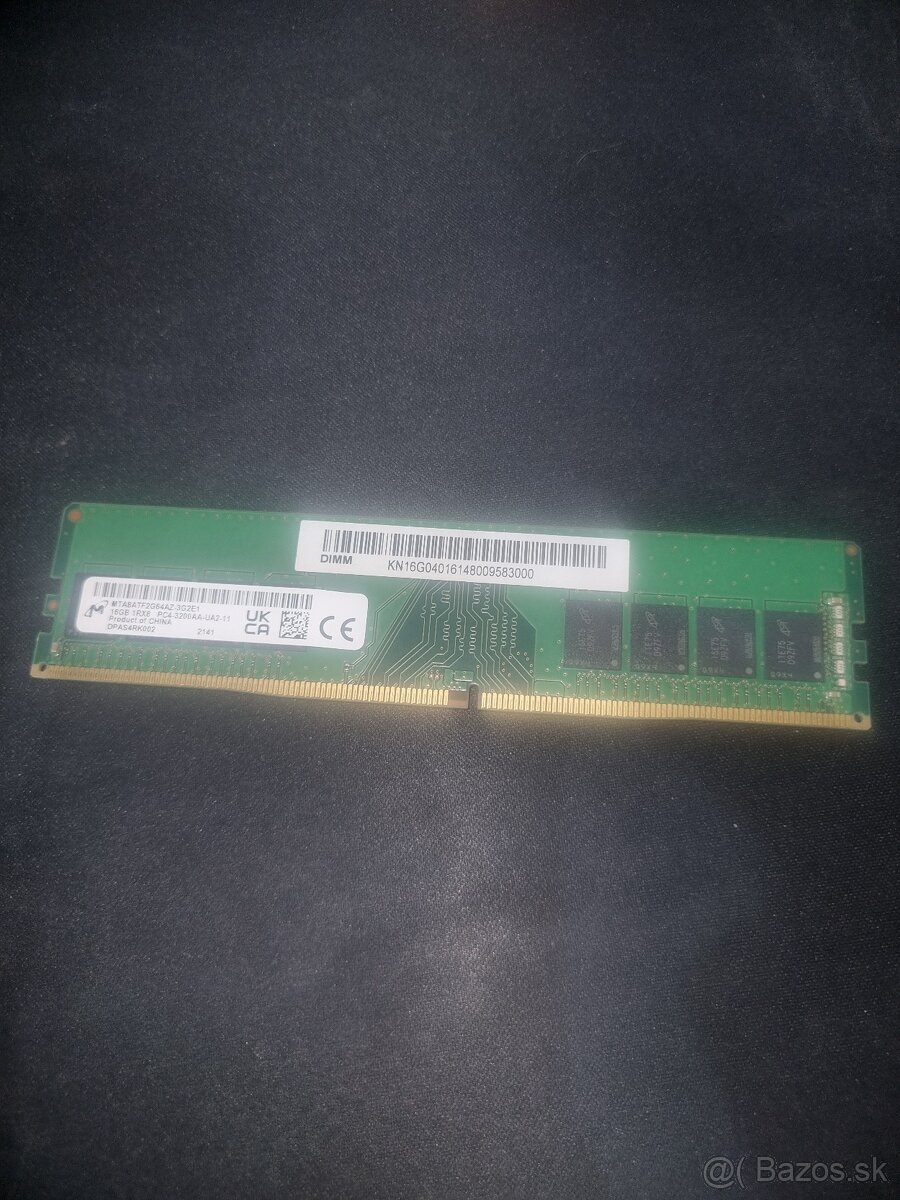 Kingston RAM 16 GB 3200MHZ DDR4