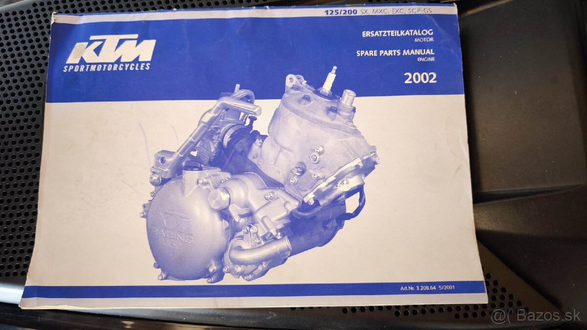 Príručka/manuál servis KTM