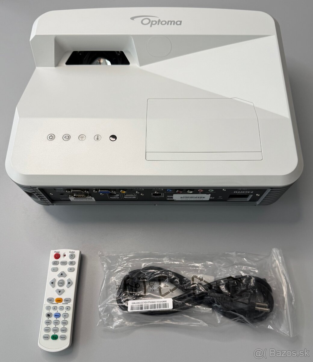 OPTOMA W319UST SHORT THROW-3300ANSI, 18 000:1,nová lampa-top