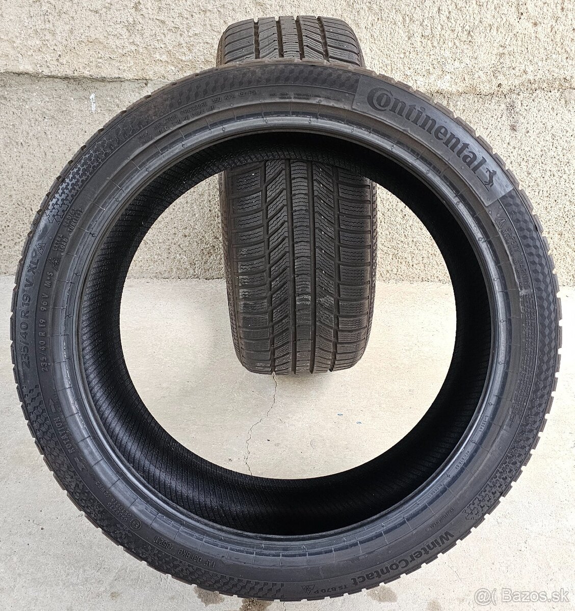 Predám pneu Continental WinterContact TS 870 P 235/40 r19
