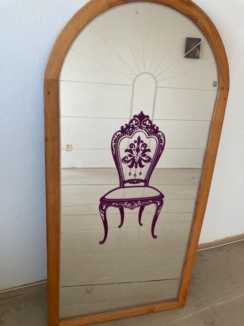 Zrkadlo vysoké 125cm