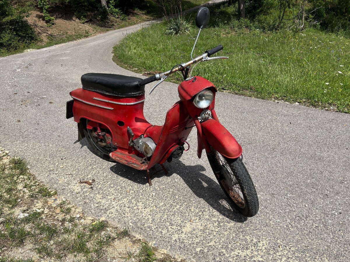 Jawa 20 s ŠPZ