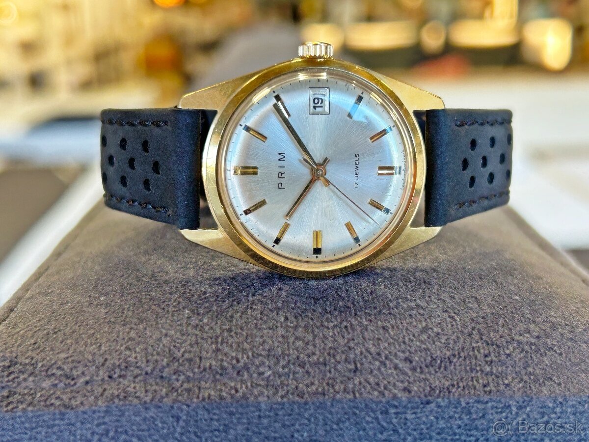 Československé Retro Vintage Mechanické hodinky PRIM Elegant