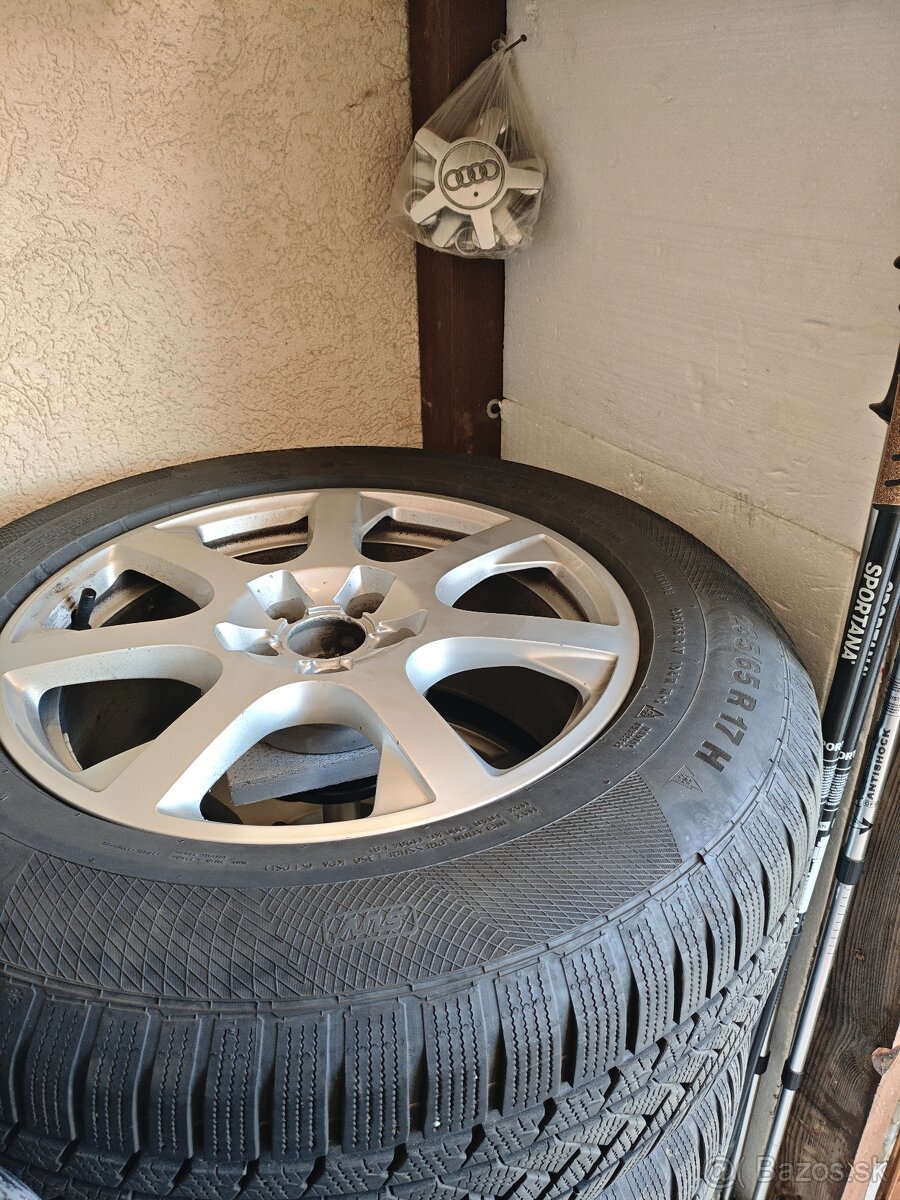 Elektróny+zimné pneumatiky orig.audi