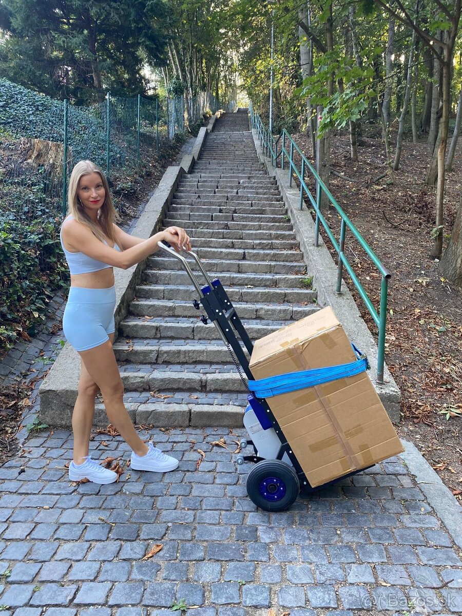 Elektrická rudla a pásový schodolez (nosnosť do 420 kg)