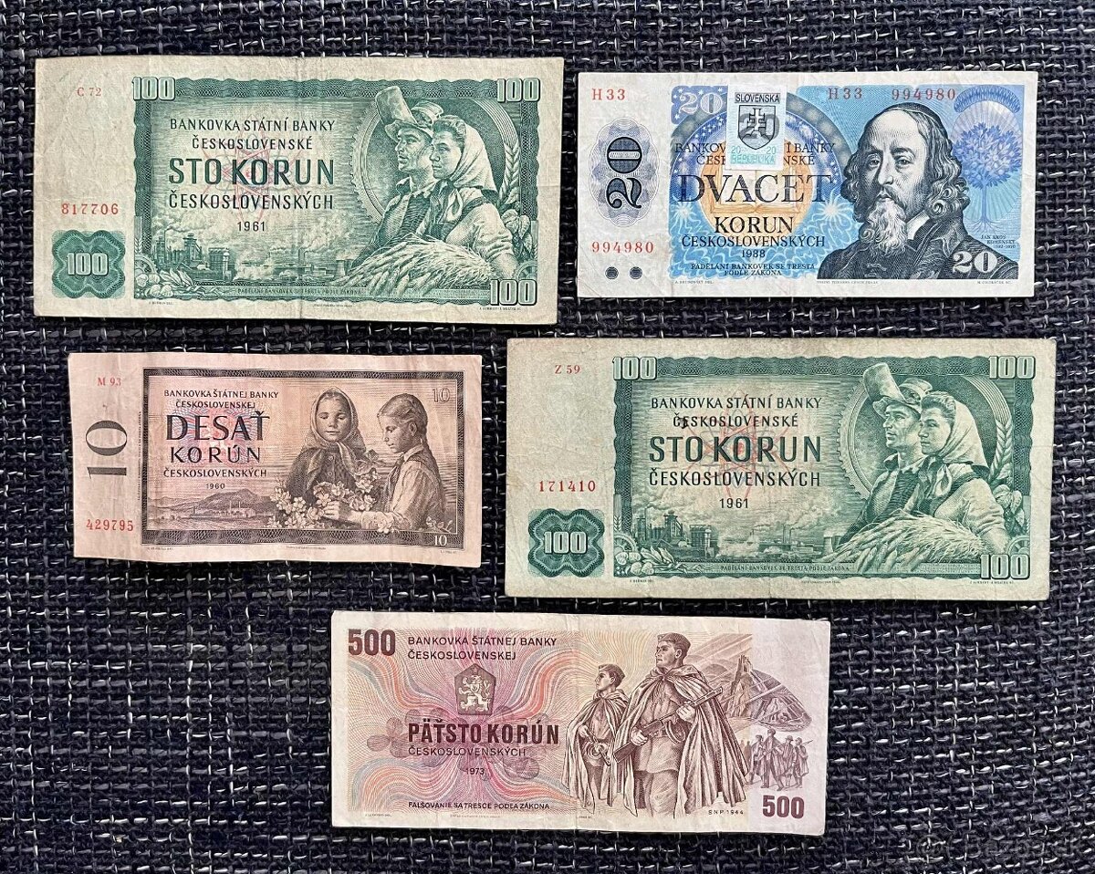 bankovky čsr