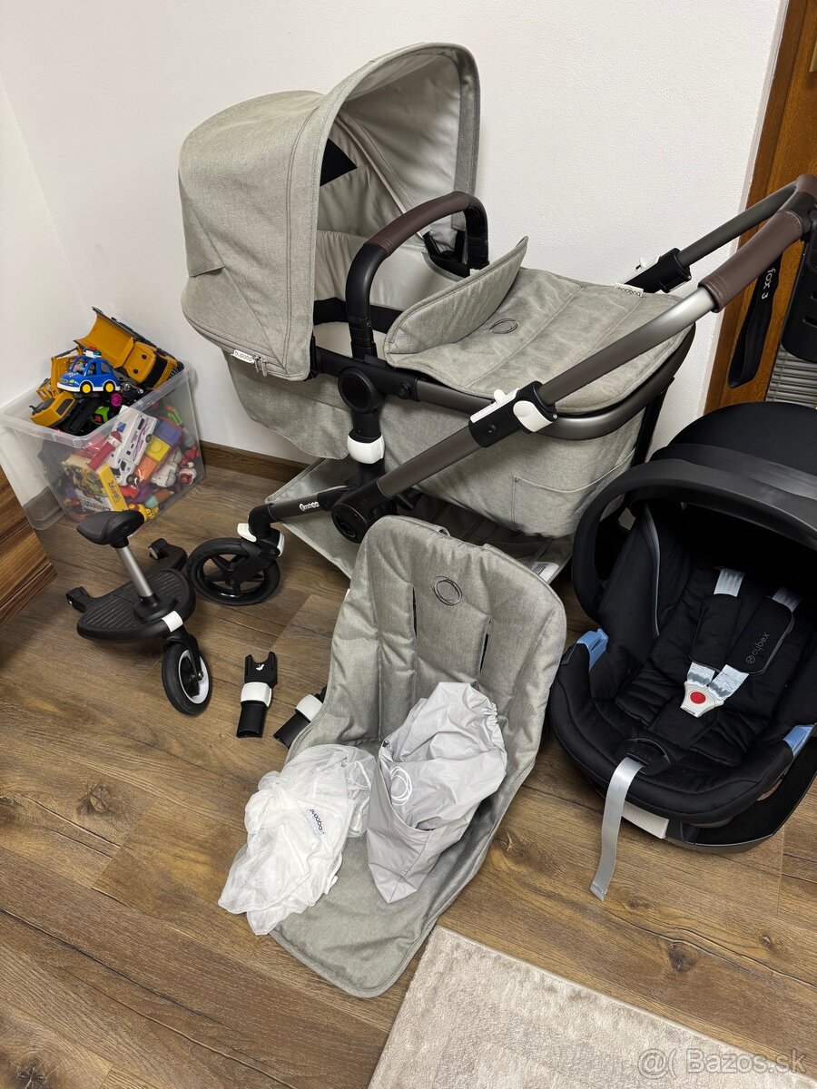 Kočík Bugaboo Fox 3 + príslušenstvo