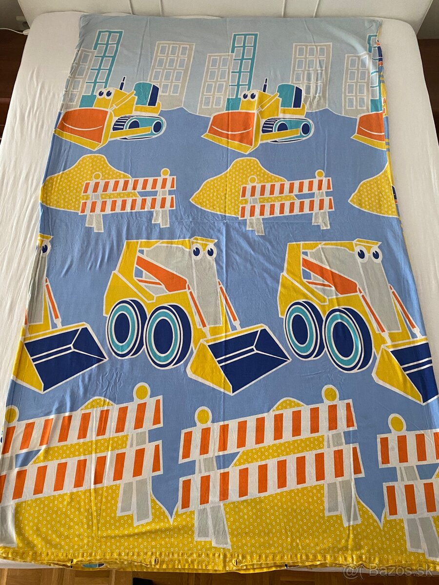 Bager detské posteľné obliečky