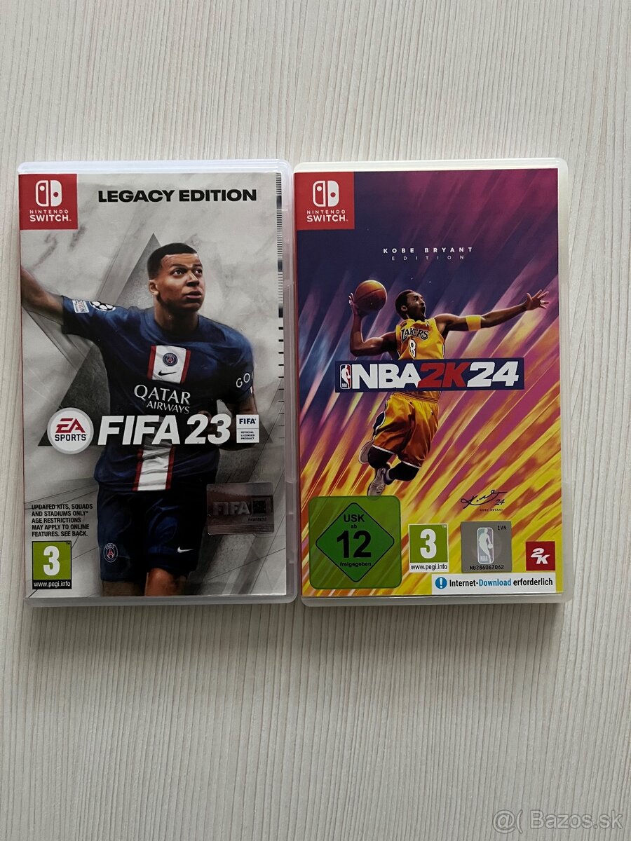 Hry na Nintendo switch