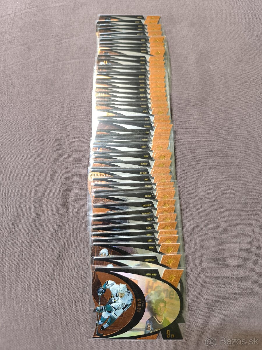 Hokejové kartičky - SPx bronze 1997