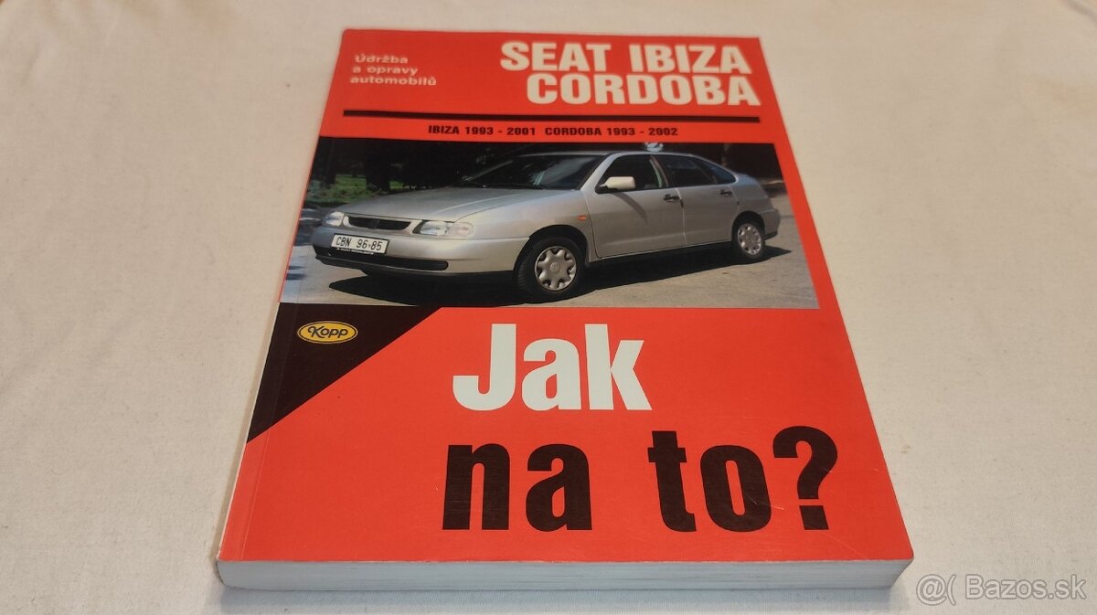 SEAT Ibiza Cordoba - příručka na opravy a údržbu - manuál