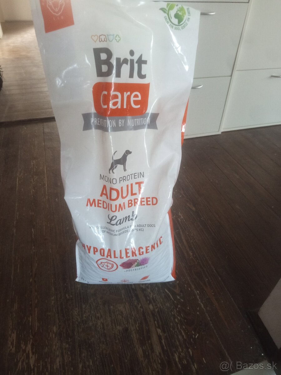 Granule pre psa, nerozbalene balenie nove Britcare