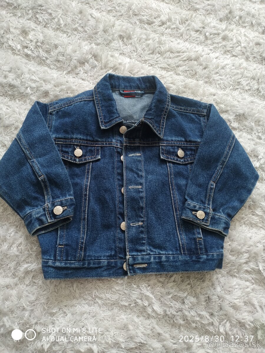 Detská riflová bundička