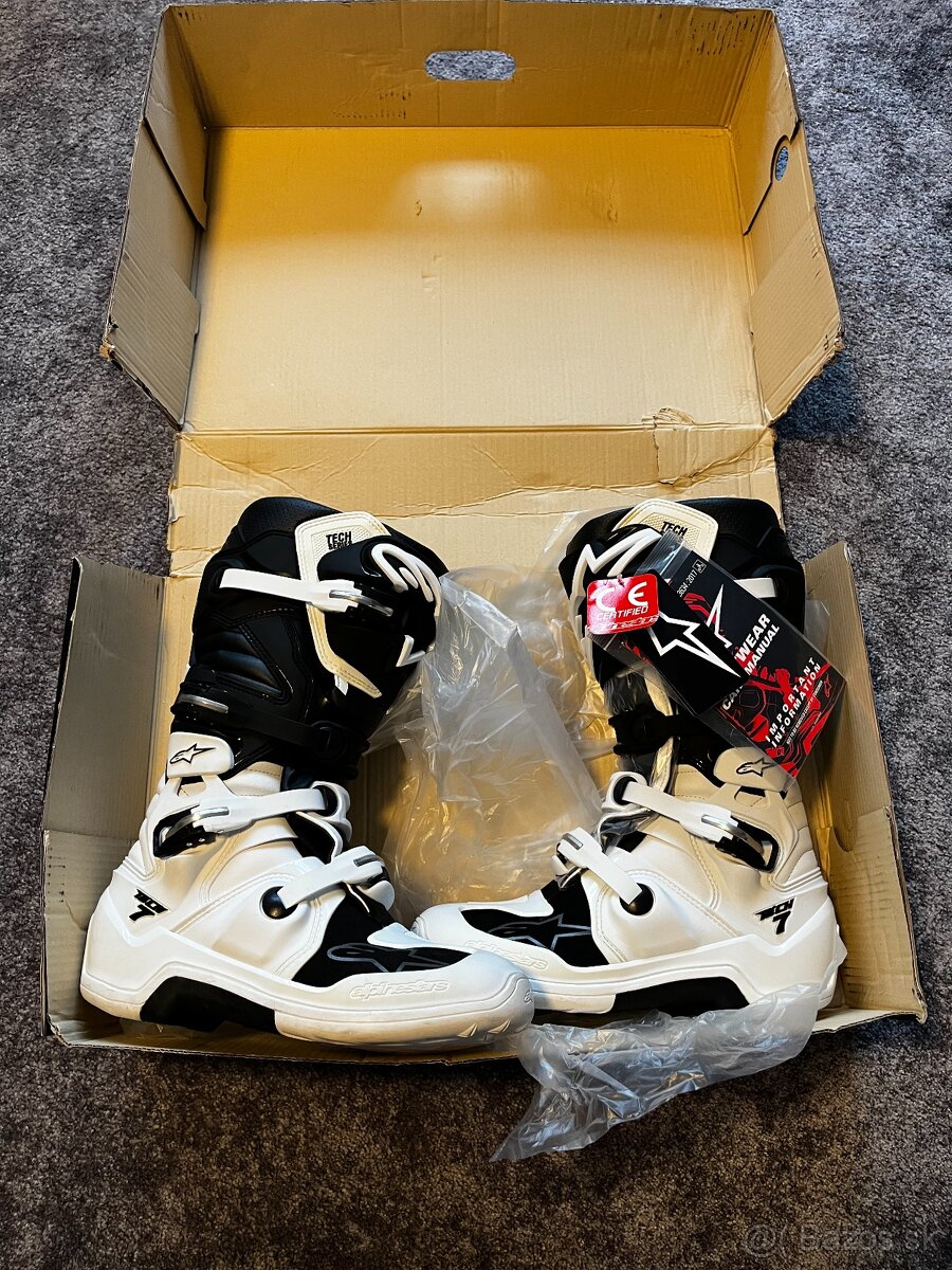 4x Mx enduro boty Gaerne Alpinestars vel 47 - 48