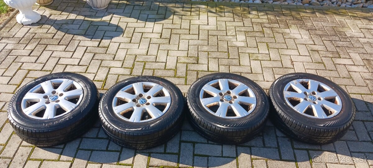 Predám elektróny VW 5x112 r15