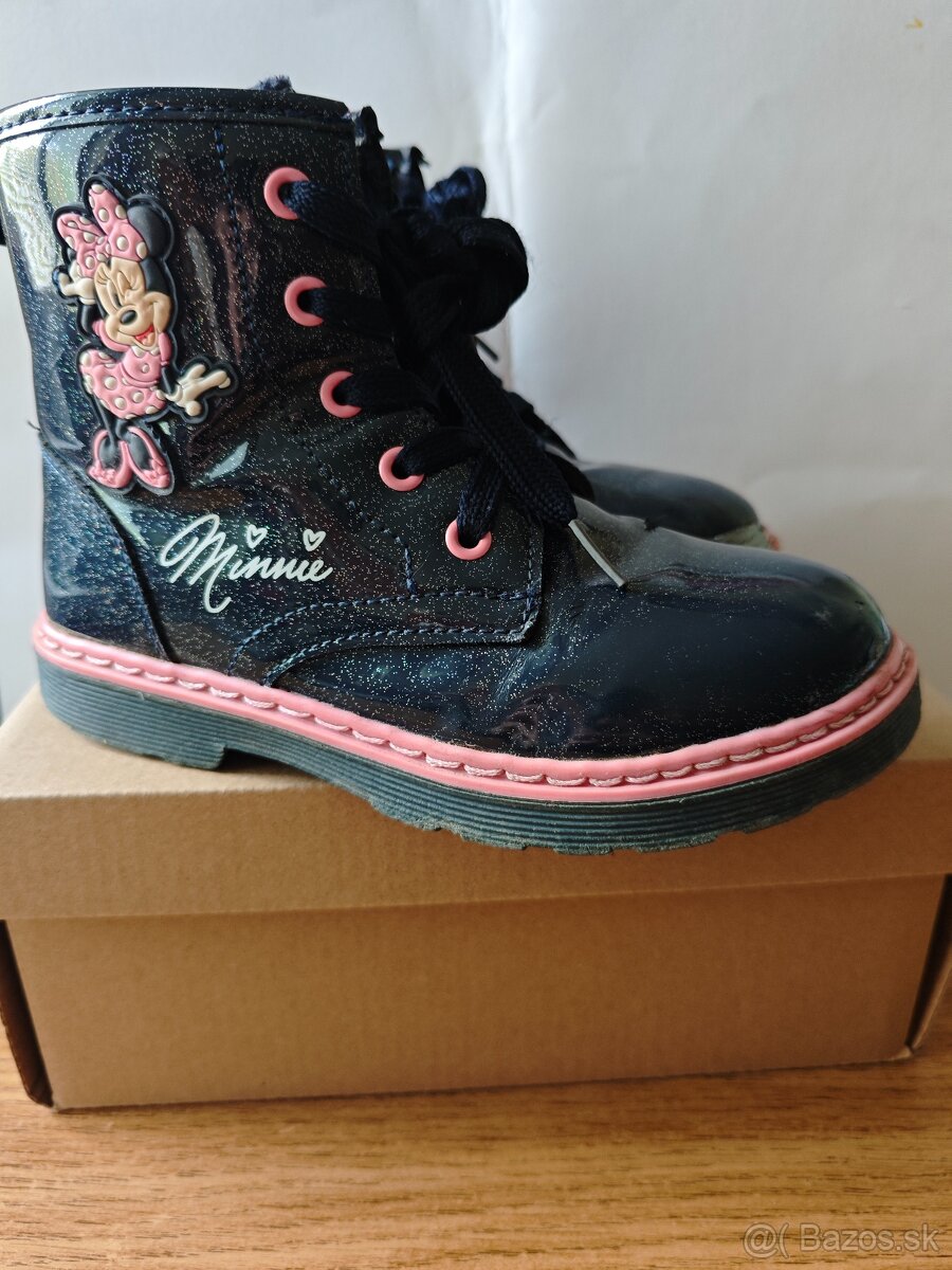Predám jesenné dievčenské čižmičky micky Maus