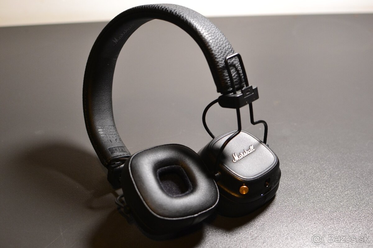 Marshall Major IV Bluetooth čierne