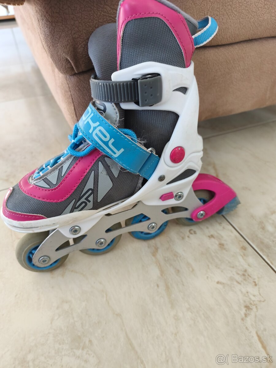 Detské kolieskové korčule