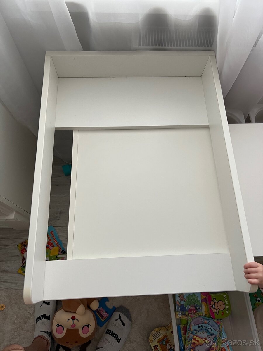 Prebalovaci pult nadstavec