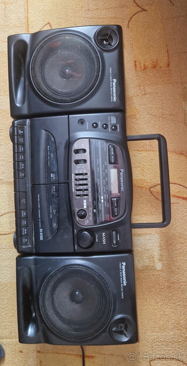 Panasonic RX MASH na sieť 220v aj Baterky