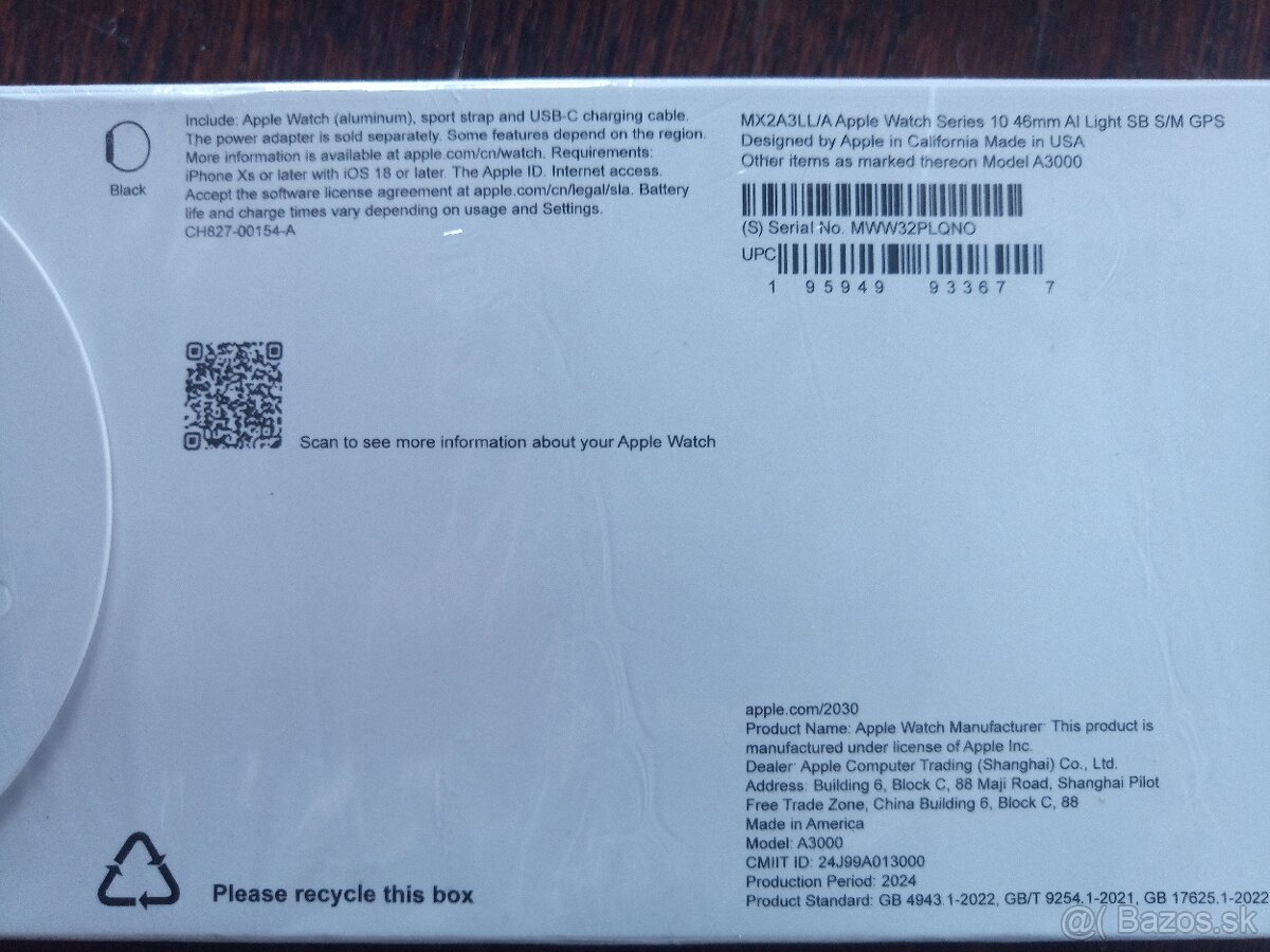 Apple watch series 10 46 mm