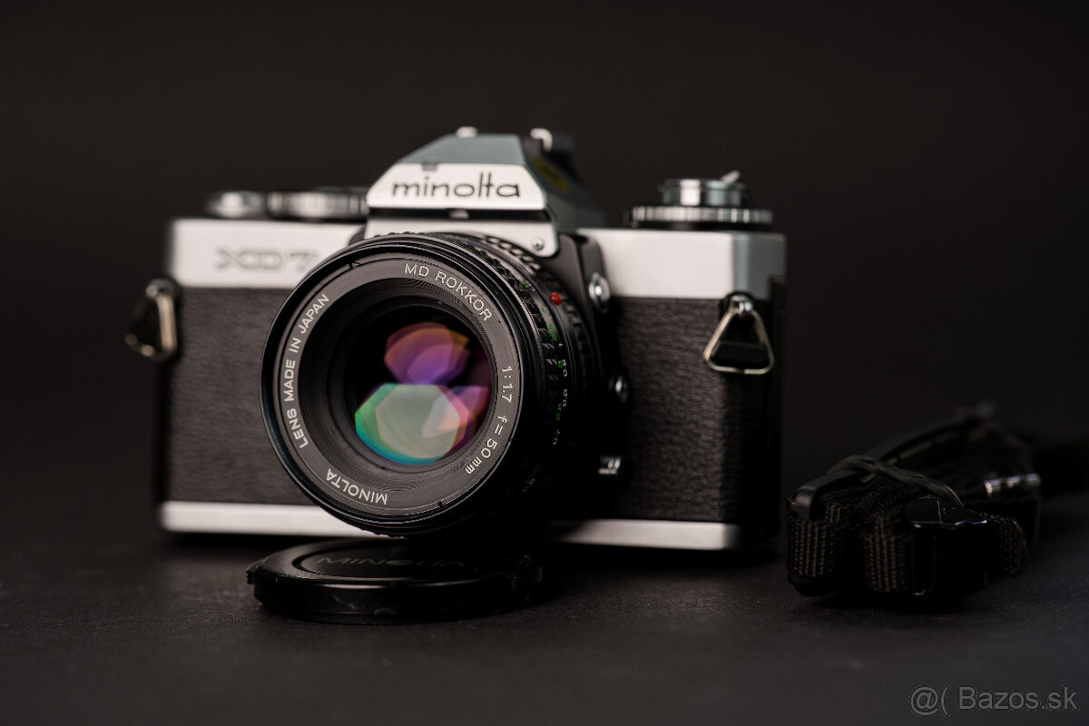 Minolta XD7 Rokkor MD 1.7/50mm