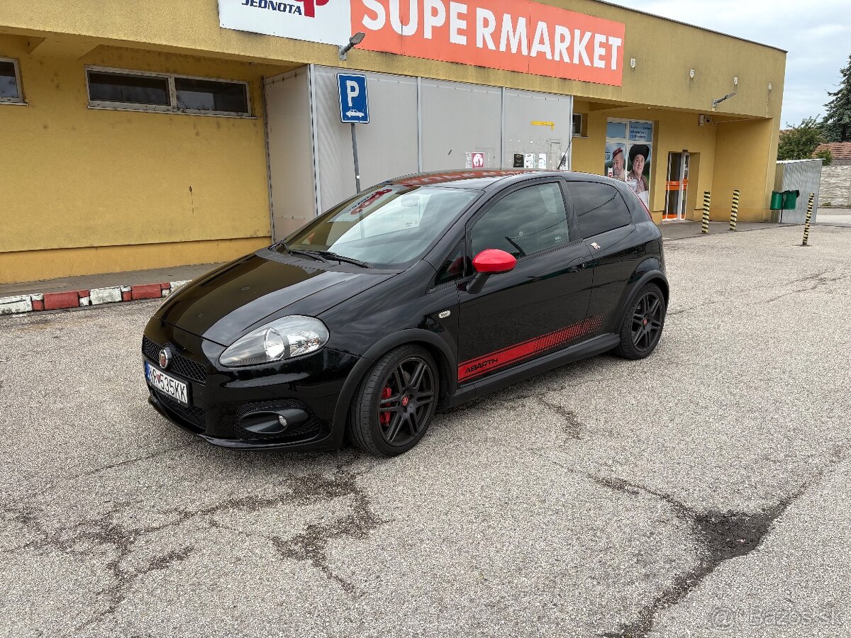 ABARTH Grande Punto 1.4 T-Jet 114kw stage1